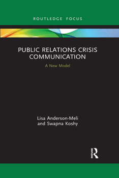 Paperback Public Relations Crisis Communication: A New Model Book