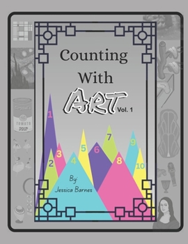 Paperback Counting With Art: volume 1 Book