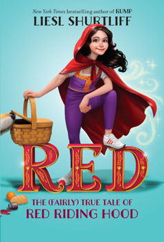 Paperback Red: The (Fairly) True Tale of Red Riding Hood Book