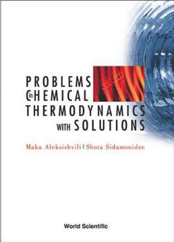 Hardcover Prob in Chemical Thermodynamics, With... Book