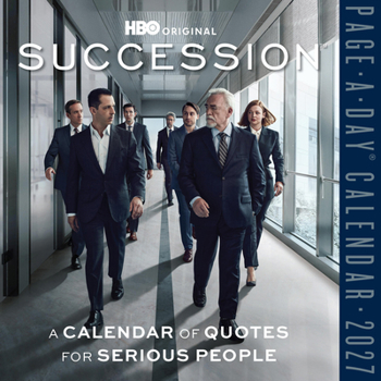 The Official Succession Page-A-Day® Calendar 2027: A Calendar of Quotes for Serious People