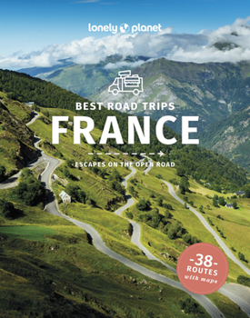 Paperback Lonely Planet Best Road Trips France Book