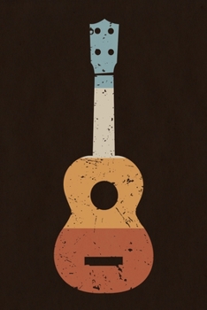 Paperback Ukulele Blank Tablature Notebook: Write You Own Ukulele Tabs - 120 Pages (Ukulele Tablature Notebook) Book