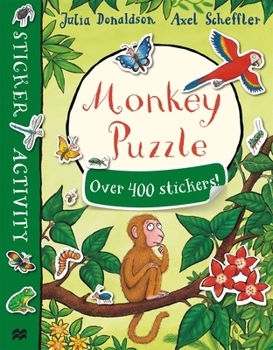 Paperback Monkey Puzzle Sticker Book