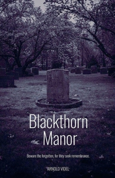Paperback Blackthorn Manor Book