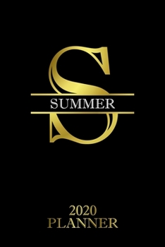 Summer: 2020 Planner - Personalised Name Organizer - Plan Days, Set Goals & Get Stuff Done (6x9, 175 Pages) (Creative Planners For Gift)