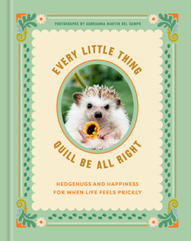 Hardcover Every Little Thing Quill Be All Right: Hedgehugs and Happiness for When Life Feels Prickly Book