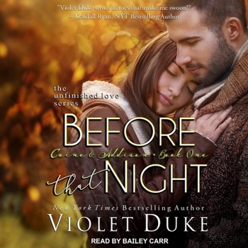 MP3 CD Before That Night: Caine & Addison, Book One Book