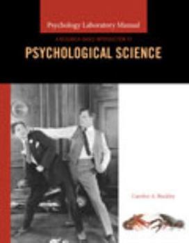 Spiral-bound Psychology Laboratory Manual: A Research-Based Introduction to Psychological Science Book