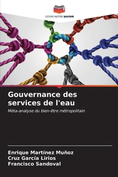 Paperback Gouvernance des services de l'eau [French] Book