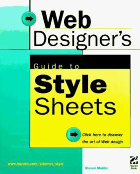 Paperback Web Designer's Guide to Style Sheets Book
