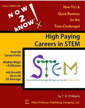 Paperback Now 2 Know High Paying Careers in Stem Book