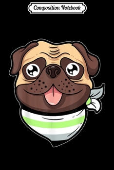 Composition Notebook: Agender Pug Puppy Dog Gay Rights Pride Week  Journal/Notebook Blank Lined Ruled 6x9 100 Pages