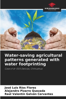 Paperback Water-saving agricultural patterns generated with water footprinting Book