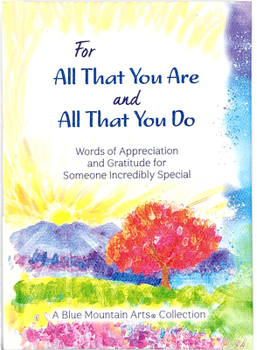 Hardcover For All That You Are and All That You Do Book