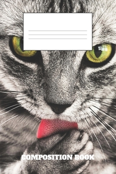 Composition Book: Tabby Composition Book Wide Ruled