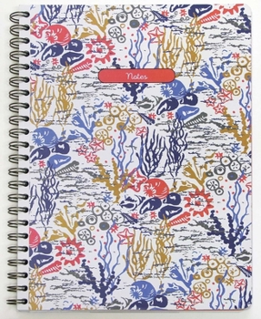 Seasalt : Life by the Sea Large Spiral Notebook