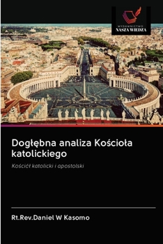 Paperback Doglębna analiza Kościola katolickiego [Polish] Book