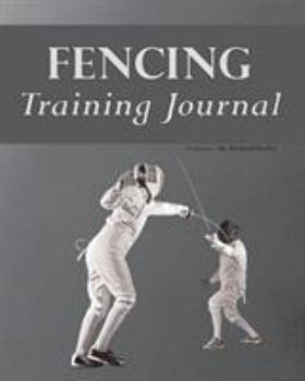 Paperback Fencing Training Journal Book