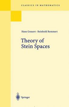 Paperback Theory of Stein Spaces Book