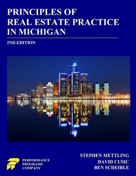 Paperback Principles of Real Estate Practice in Michigan: 2nd Edition Book