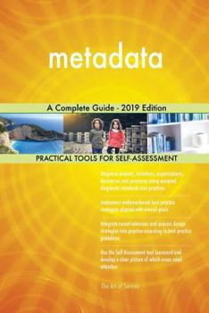 Paperback metadata A Complete Guide - 2019 Edition Book
