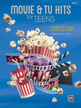 Paperback Movie & TV Hits for Teens, Bk 2: 9 Graded Selections for Intermediate Pianists Book
