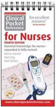 Spiral-bound Clinical Pocket Reference for Nurses Book