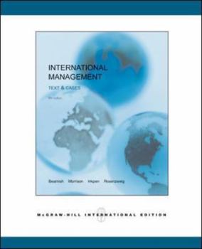 Paperback International Management: Text and Cases Book