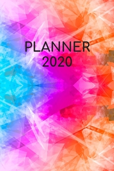 Paperback Planner 2020: Weekly Planner 2020 For Organizing And Making Notes I Diary 2020 With Date I Agenda Schedule 6x9 Inch Book