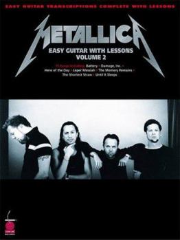Paperback Metallica - Easy Guitar with Lessons, Volume 2 Book