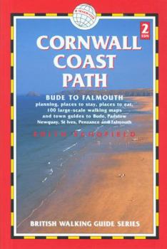 Paperback Cornwall Coast Path: Bude to Falmouth Book