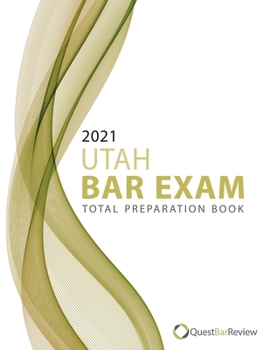 Paperback 2021 Utah Bar Exam Total Preparation Book