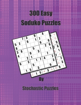 Paperback 300 Easy Soduko Puzzles Book