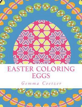Paperback Easter Coloring Eggs Book