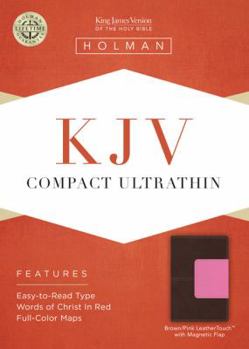 Imitation Leather Compact Ultrathin Bible-KJV-Magnetic Flap Book