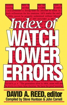 Paperback Index of Watchtower Errors 1879 to 1989 Book