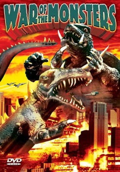 DVD The War Of The Monsters Book