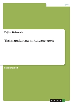 Paperback Trainingsplanung im Ausdauersport [German] Book