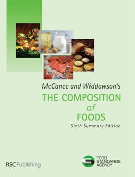Hardcover McCance and Widdowson's the Composition of Foods Book