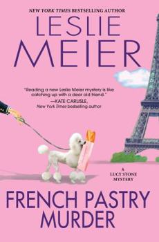 Hardcover French Pastry Murder Book