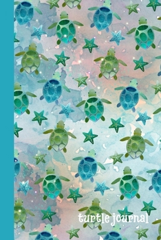 Paperback Turtle Journal: Cute Turtle Notebook For Kids And Adults, Perfect For Taking Notes Book