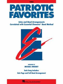 Paperback Patriotic Favorites: Tuba Book