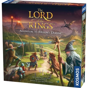 Board Game Lord of the Rings: Adventure to Mount Doom Book