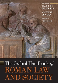 Paperback The Oxford Handbook of Roman Law and Society Book