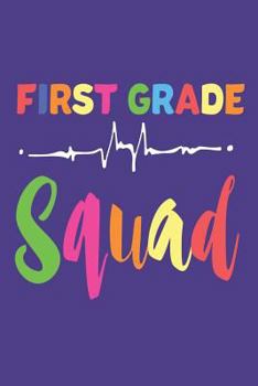 Paperback First Grade Squad: Colorful Back To School Activity Book For 1st Grade Students Book