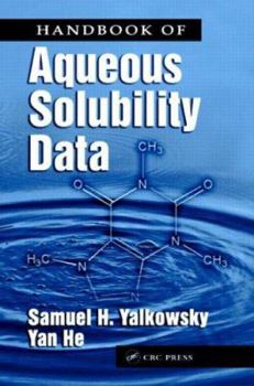 Hardcover Handbook of Aqueous Solubility Data Book