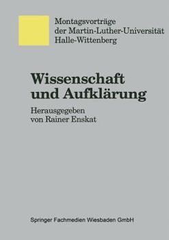 Paperback Wissenschaft Und Aufklärung [German] Book