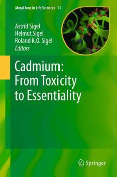 Hardcover Cadmium: From Toxicity to Essentiality Book