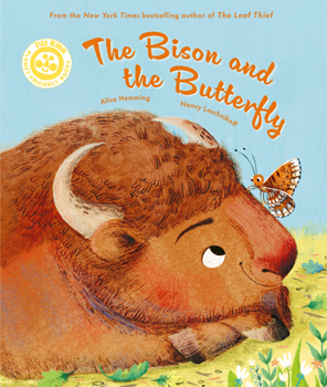 Hardcover The Bison and the Butterfly: An Ecosystem Story Book